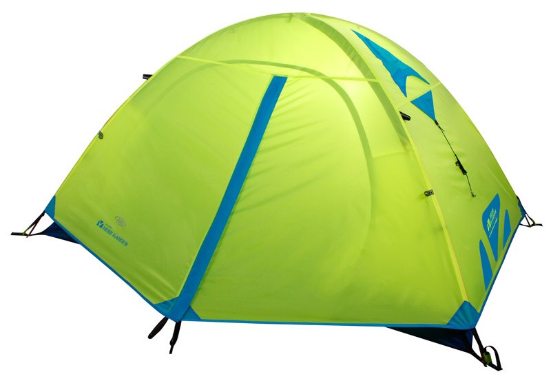 Cheap Goat Tents Mobi Garden Leng Shan 2AIR Update Version Aluminum Pole 2 people 3 season colorful Rainproof Tent Tents 